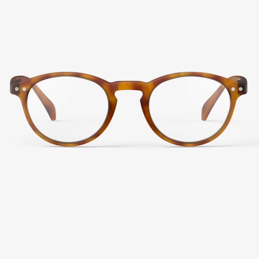 Izipizi Reading Glasses. Style A in Havane. 1 magnification